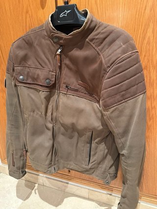 Chaqueta Moto IXON Talla M Marrón