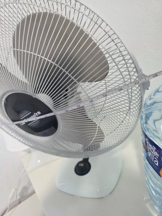 Ventilador Orbegozo Blanco y Negro