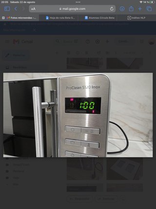 Microondas Cecotec Proclean 5120 Inox