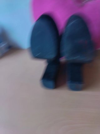 Zapatos de tacón negros talla 38