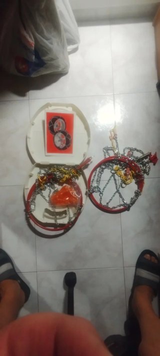 Juego de Cadenas de nieve  para diferentes medidas