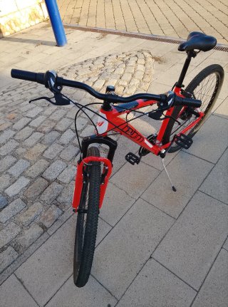 Bicicleta Montaña Roja