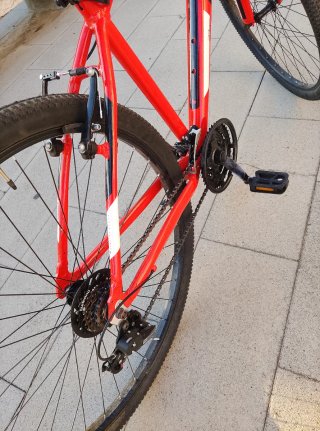 Bicicleta Montaña Roja