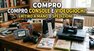 Vendo console e videogiochi