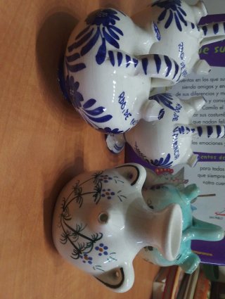 Lote 7 Botijos decorativos (souvenir)