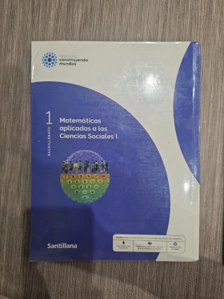 Matemáticas aplicadas a las Ciencias Sociales I...
