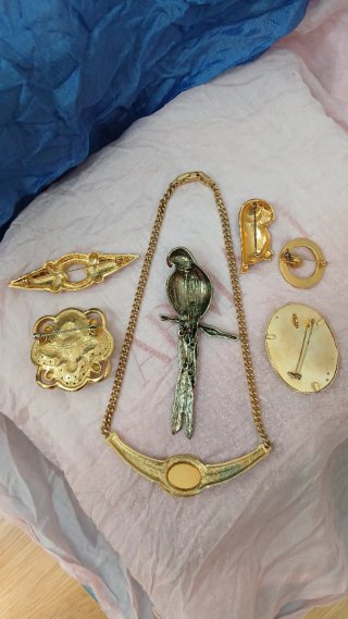 Lote Broches Vintage Años 80/90