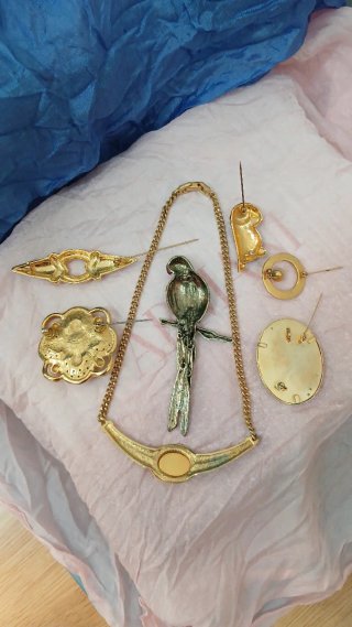 Lote Broches Vintage Años 80/90