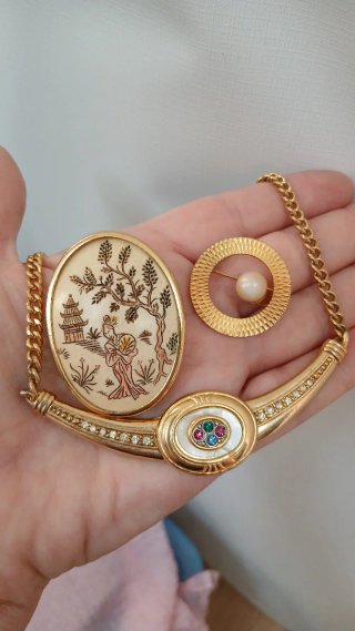 Lote Broches Vintage Años 80/90