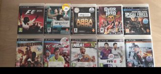 Lote Juegos PS3: F1 2011, Singstar, Guitar Hero...