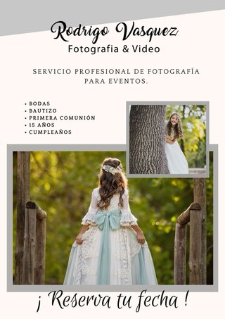 Fotografía y video