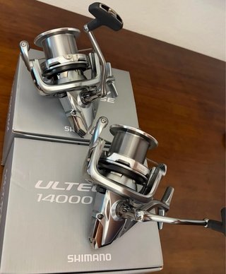 2 Carretes Shimano Ultegra XSE + 2 Cañas Cinnetic