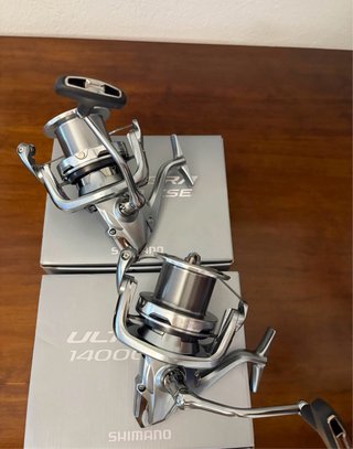 2 Carretes Shimano Ultegra XSE + 2 Cañas Cinnetic