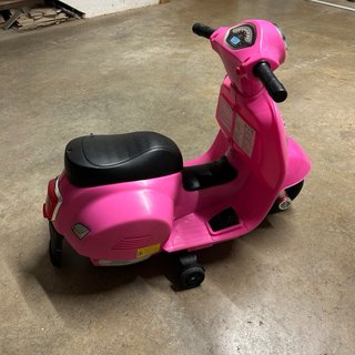 Vespa Eléctrica Infantil Rosa