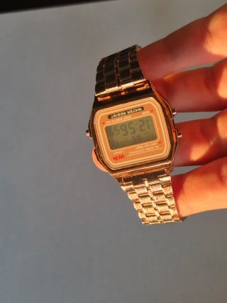 Reloj Casio Rosa dorado