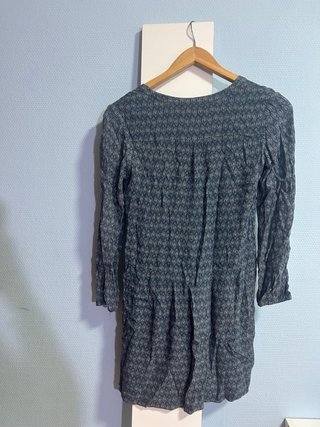 Vestido Massimo Dutti manga larga estampado