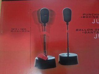 Punching ball niños + guantes boxeo 4oz