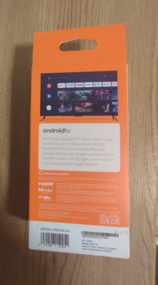 TV OK 32" + Fire Stick TV (Smart TV Completa)