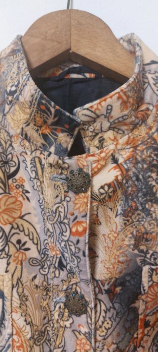 Chaqueta Vintage Estampada T40