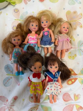 Lote de 8 muñecas Chelsea Barbie