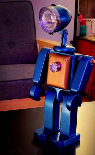 Lámpara Robot Decorativa