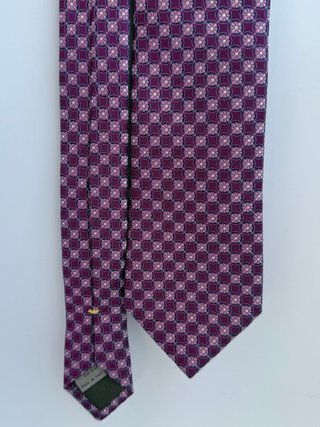 Corbata Canali 1934 Seda Italia