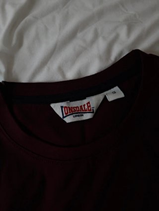 Camiseta Lonsdale granate