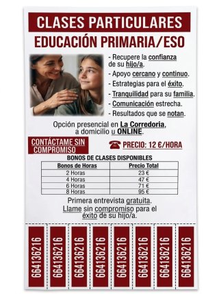Clases particulares Educación Primaria y ESO | Pre