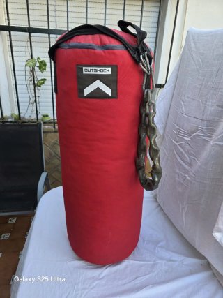 Saco de Boxeo Outshock Rojo