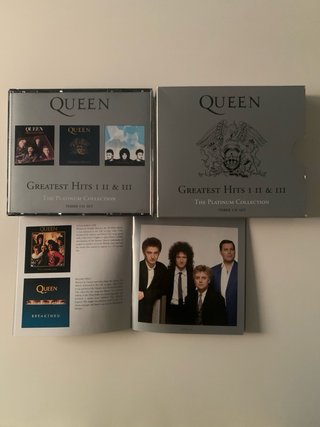 Queen Greatest Hits I II & III 3 CD