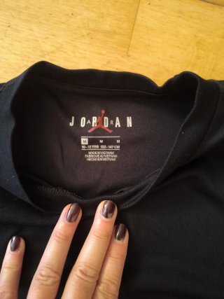 Lote 2 Camisetas Jordan Talla 12-14 Años