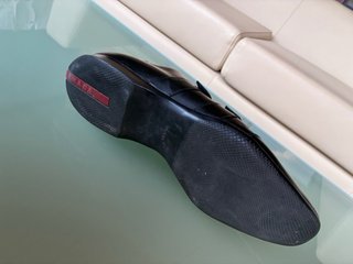 Zapatos Prada Piel Negros Talla 45