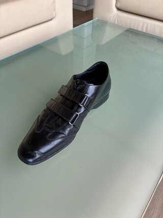 Zapatos Prada Piel Negros Talla 45