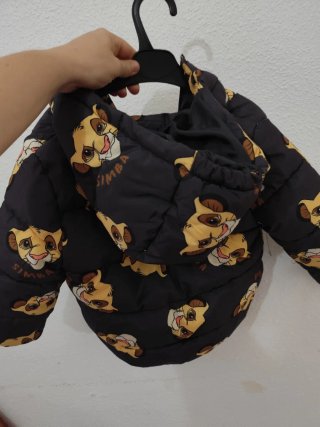 Chaquetón niño 2-3 años El Rey León
