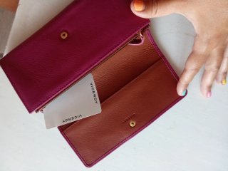 Cartera Viceroy Rosa y Dorada