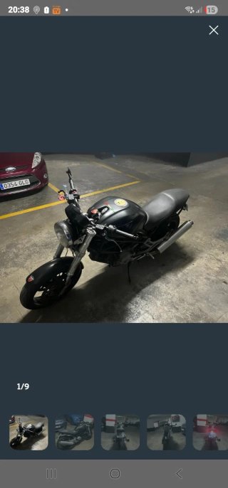 Ducati Monster 620 Dark Negra