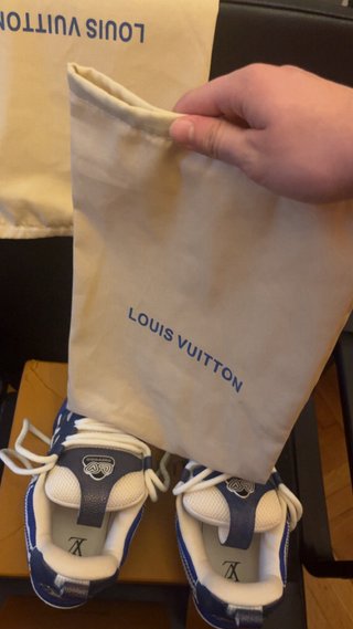 Louis Vuitton LV Skate Blu e bianche