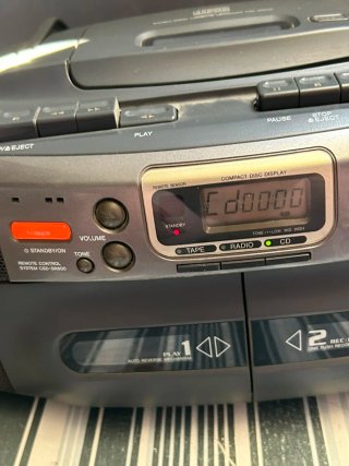 Radio cassette CD Aiwa CSD-SR600EZ