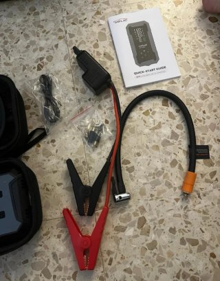 Arrancador Coche ANFLAG 8000A + Compresor