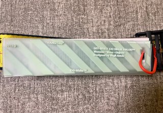 Cinturón Off-White Amarillo y Negro
