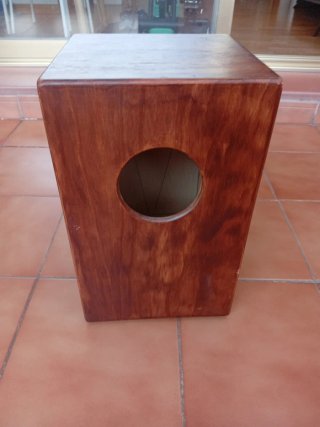 Cajón Flamenco Infantil 22x22x35. Rp percusión