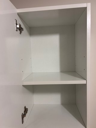 Mueble de baño alto blanco