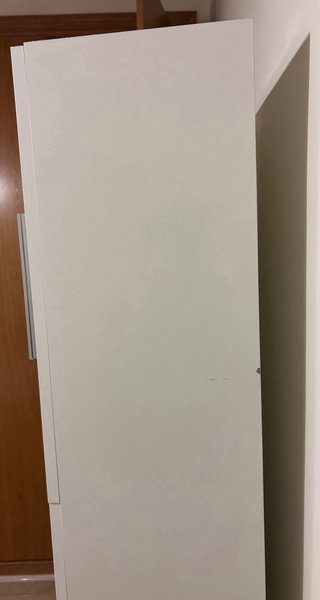 Mueble de baño alto blanco