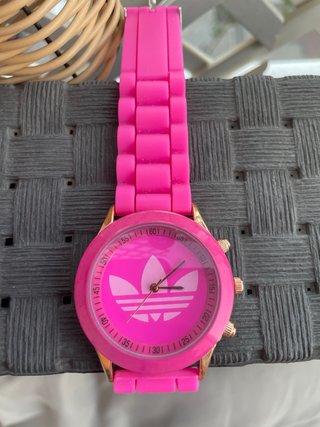 Reloj Adidas Rosa y Dorado sin pila