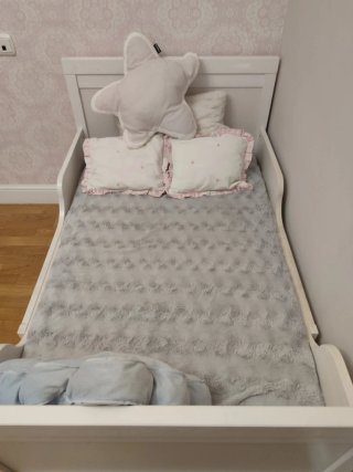 Cama infantil extensible Sundvik + colchón