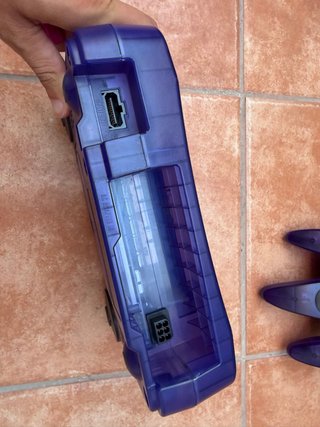 Nintendo 64 Morado Transparente