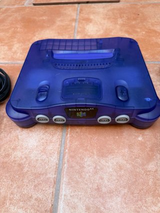 Nintendo 64 Morado Transparente