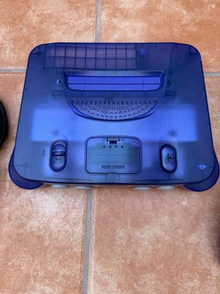 Nintendo 64 Morado Transparente
