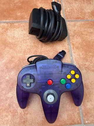 Nintendo 64 Morado Transparente