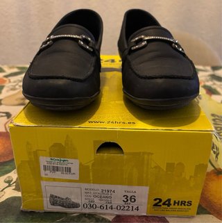 Mocasines 24HRS azul marino T.36
